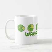 Wasabi ERBSEN! Kaffeetasse (Links)