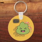 Wasabi Japanese Food Cute Schlüsselanhänger (Vorderseite)