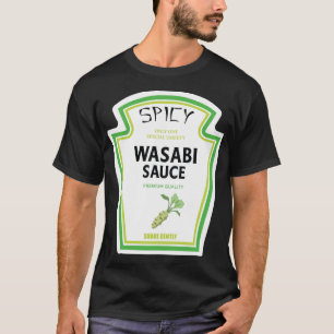 Wasabi-Sauce Halloween 2023 Kostüm Familie Gruppe T-Shirt