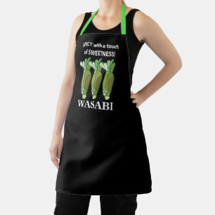 Wasabi Scharf Mit Einer Note Von Süße Wasabi Schürze