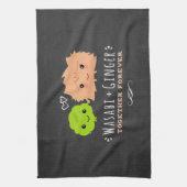 Wasabi und Ingwer zusammen für immer Handtuch (Vertikal)