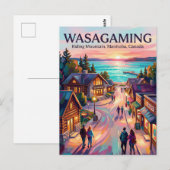 Wasagaming Kanada Postkarte (Vorne/Hinten)