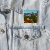 Wasatch Gebirgsherbst in Utah Button (Beispiel)