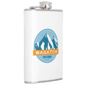 Wasatch Mountains Utah Flachmann (Rechts)