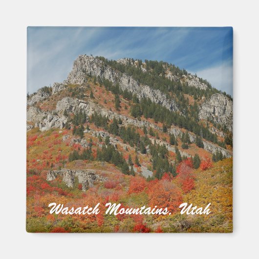 Wasatch Mountains, Utah Magnet (Vorne)