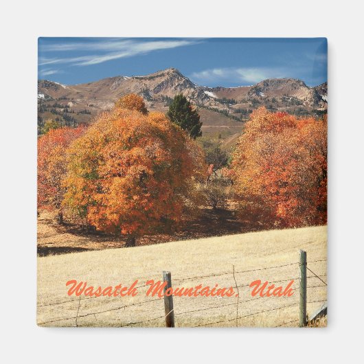 Wasatch Mountains, Utah Magnet (Vorne)