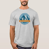 Wasatch Mountains Utah T-Shirt (Vorderseite)