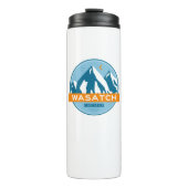 Wasatch Mountains Utah Thermosbecher (Vorderseite)