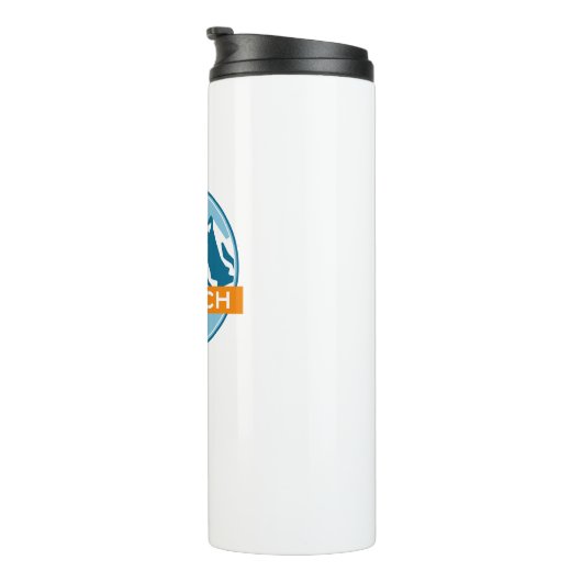 Wasatch Mountains Utah Thermosbecher (Nach rechts gedreht)