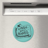 Wasch Deine Hände Magnet (In Situ (Geschirrspüler))