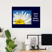 Wasch dir bitte die Hände! Poster der Gesundheitss (Heimbüro)