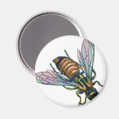 Wasch oder Hornet Magnet (Vorderseite/Rückseite)