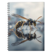 Wasch Skyline Reflection Notebook Notizblock (Vorderseite)