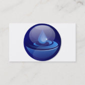 Waschanlage-Dienstleistungsunternehmen-Karten Visitenkarte (Rückseite)