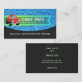 Waschanlage-Slogans Visitenkarte (Vorne/Hinten)