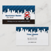 Waschanlage-Visitenkarten Visitenkarte (Vorne/Hinten)