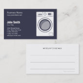 Waschautomat/Gerätereparatur, -service und Visitenkarte (Vorne/Hinten)