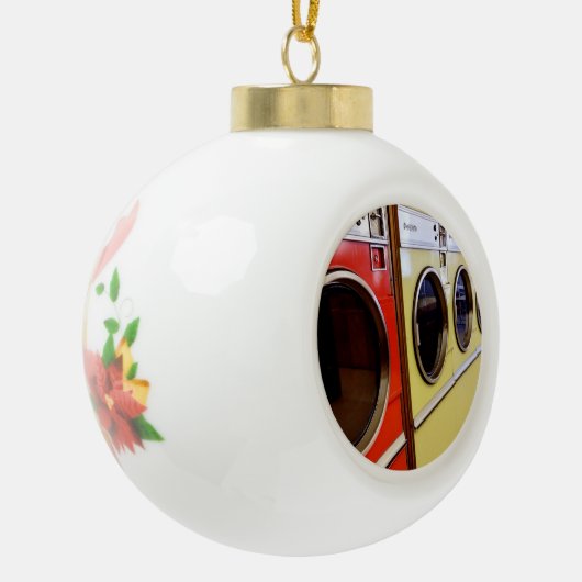 Waschautomat Keramik Kugel-Ornament (Links)
