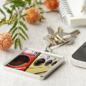 Waschautomat Schlüsselanhänger (Seite)