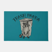 Waschbär-Abfall-Panda Fußmatte (Vorderseite)