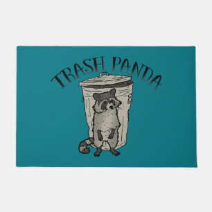 Waschbär-Abfall-Panda Fußmatte