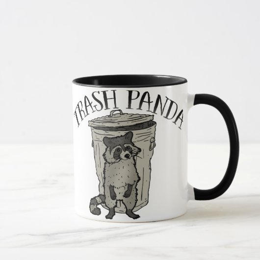 Waschbär-Abfall-Panda Tasse (Rechts)