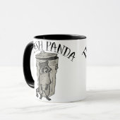 Waschbär-Abfall-Panda Tasse (Vorderseite Links)
