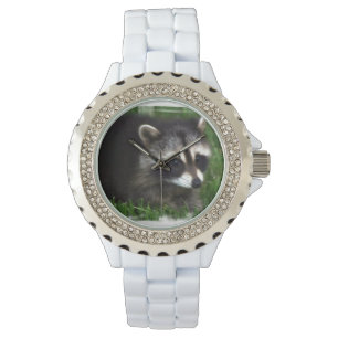 Waschbär Armbanduhr