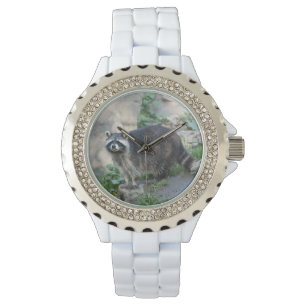 Waschbär Armbanduhr