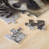 Waschbär-Babys Puzzle (Seite)