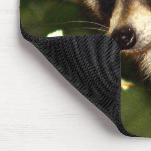 Waschbär "Bandit" Mousepad (Ecke)