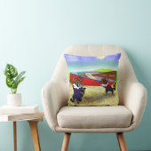 Waschbär-Brüder und das rote Kanu Kissen (Stuhl )