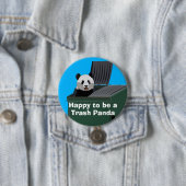 Waschbär-Button Button (Beispiel)
