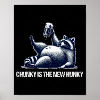 Waschbär Chunky ist das neue Hunky Lustiger Waschb