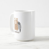 Waschbär-Cookies Kaffeetasse (Vorderseite Links)