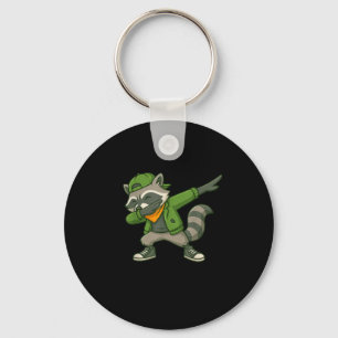 Waschbär Dab Streetwear Clic Lustig Für Männer Fra Schlüsselanhänger
