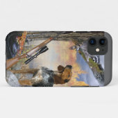 Waschbär eingeschlossen in einem Baum Case-Mate iPhone Hülle (Rückseite (Horizontal))