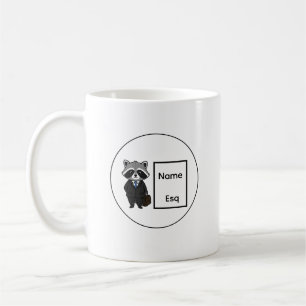 Waschbär Esq Schreibtisch-Dekor Keramikschale Kaffeetasse