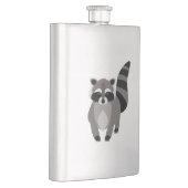 Waschbär-Gauner Flachmann (Rechts)