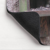 Waschbär-Gauner Mousepad (Ecke)