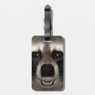 Waschbär Gepäckanhänger