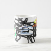 Waschbär Herbst Kaffeetasse (Mittel)