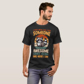 Waschbär Jemand T-Shirt (Vorne ganz)