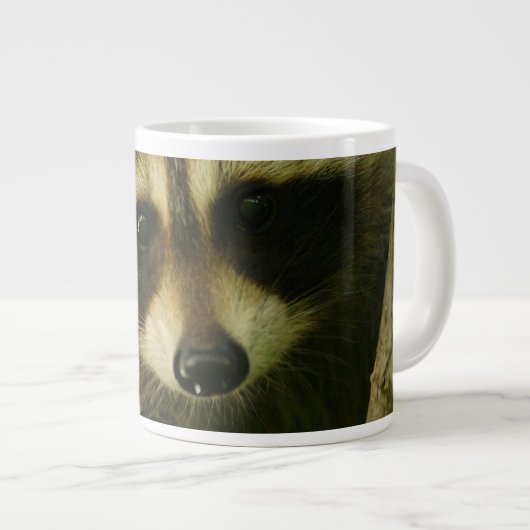Waschbär Jumbo-Tasse (Vorderseite Rechts)