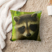 Waschbär Kissen (Decke)