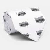 Waschbär Krawatte (Gerollt)