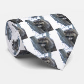 Waschbär Krawatte (Gerollt)