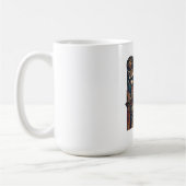 Waschbär Langarmshirt Nocturnal Kaffeetasse (Links)