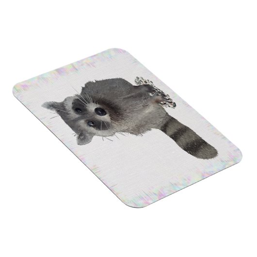 Waschbär Magnet (Rechte Seite)