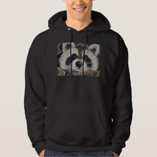 Waschbär-Malerei Hoodie